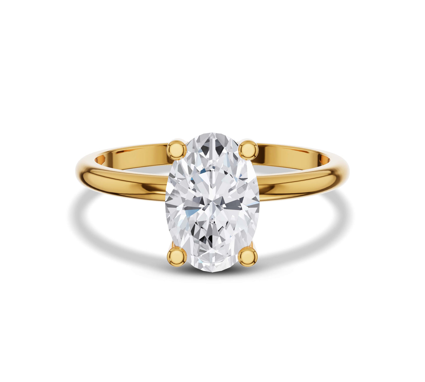oval engagement ring