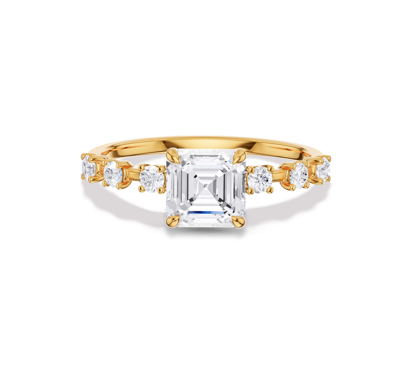 side stone engagement rings