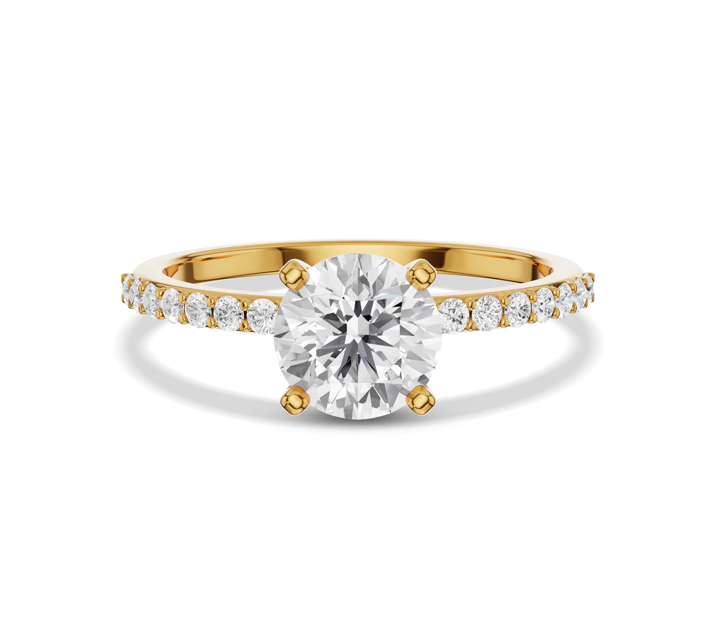 pave engagement rings