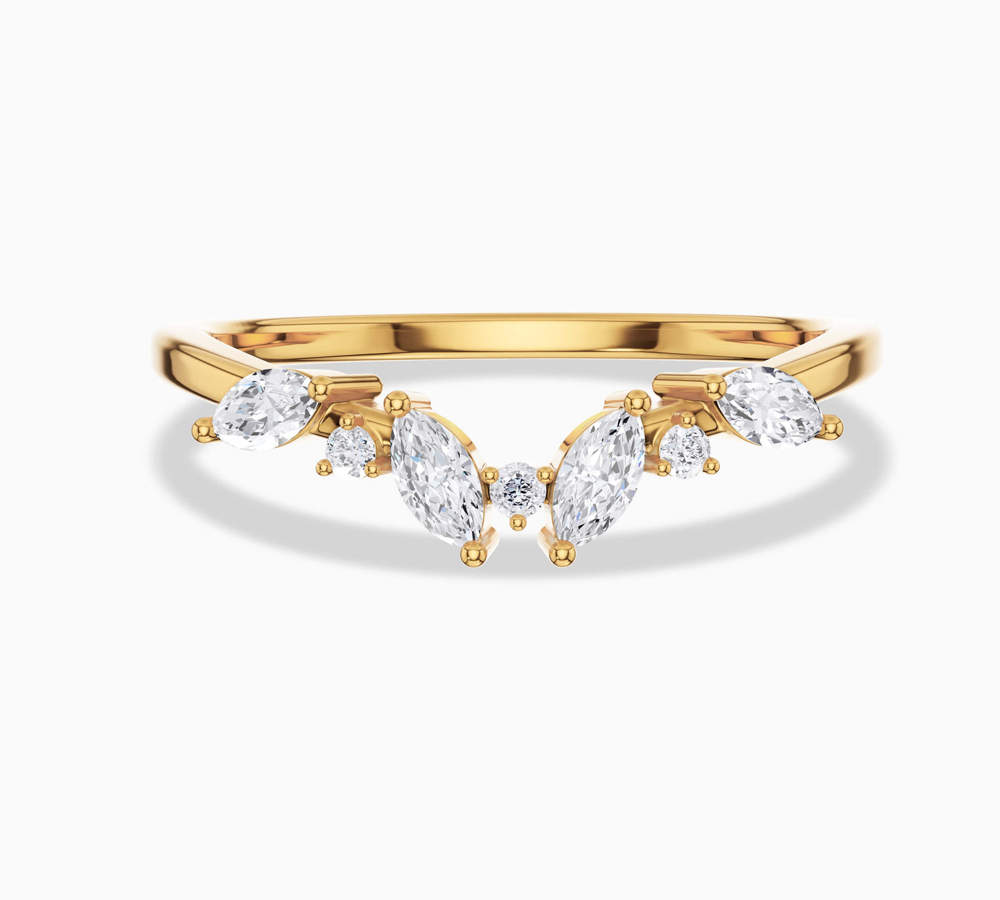 band gold wedding