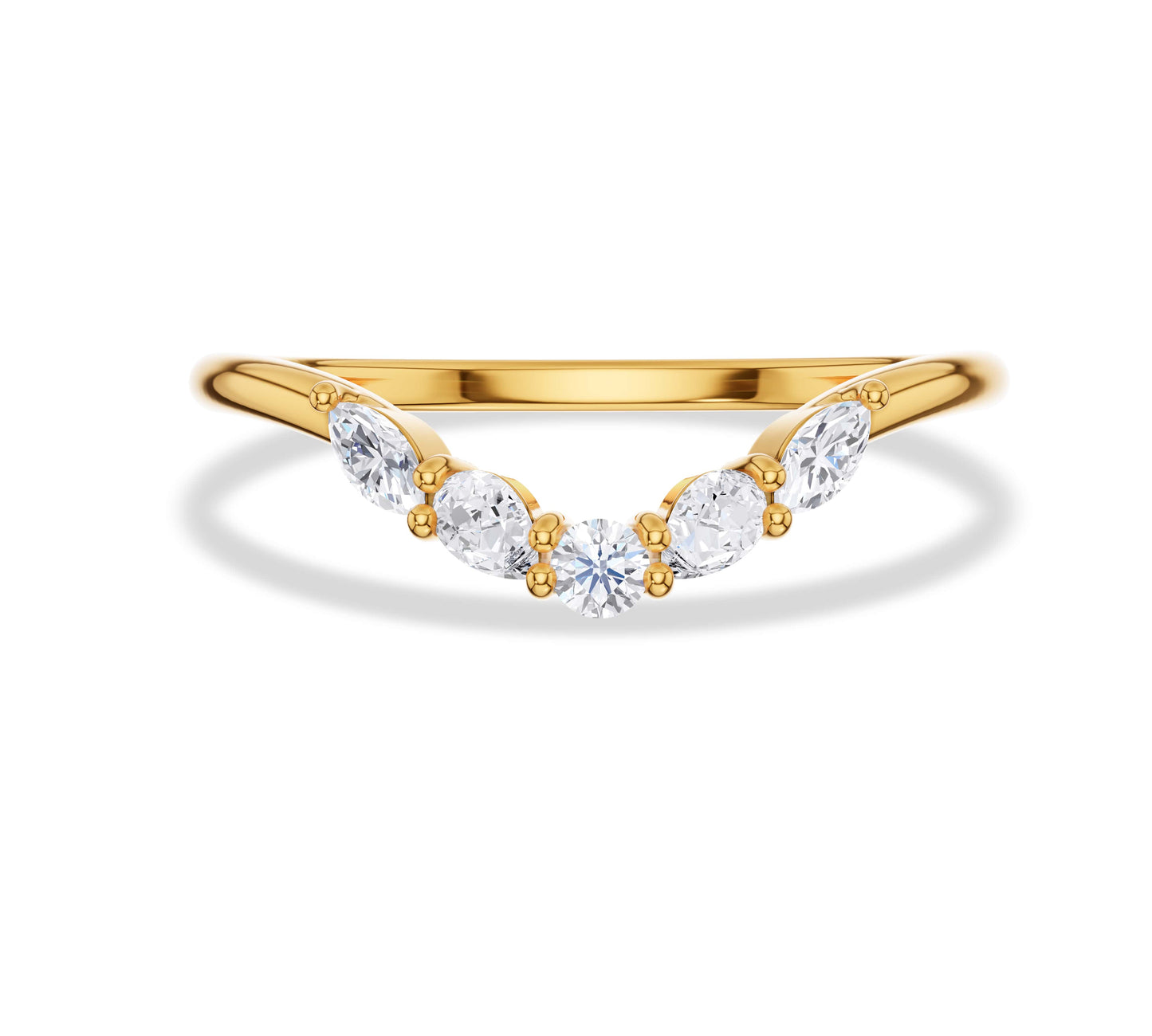 diamond band wedding ring
