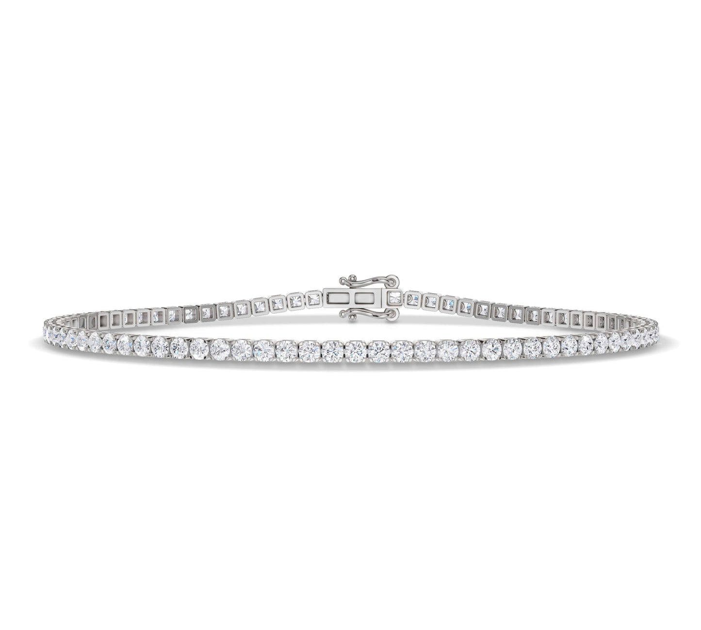white gold tennis bracelet