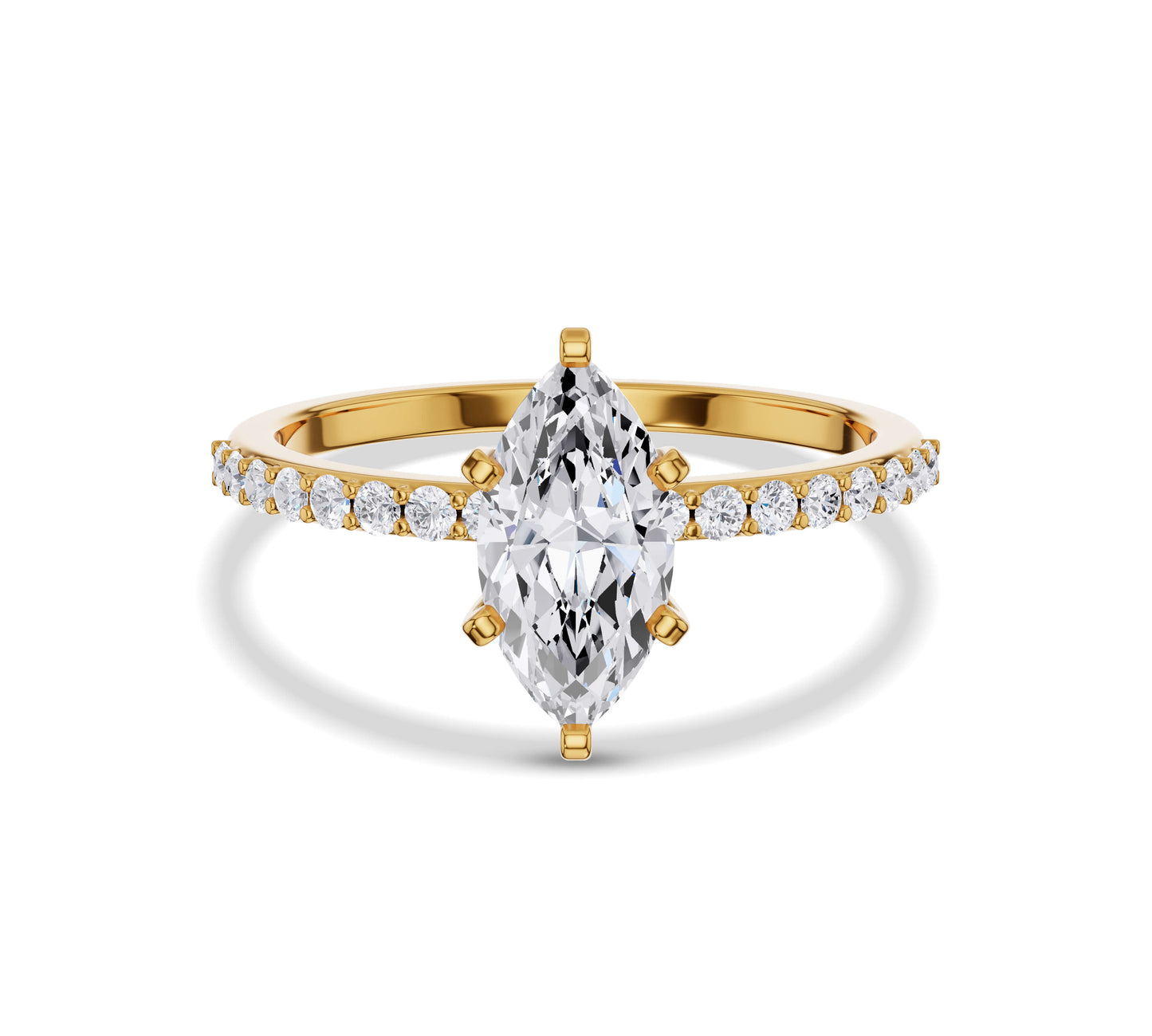 gold engagement rings for women