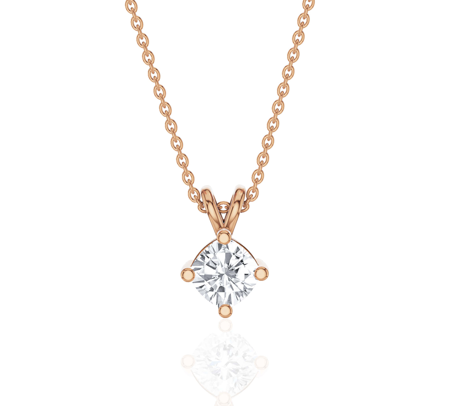 1 carat diamond pendant necklace