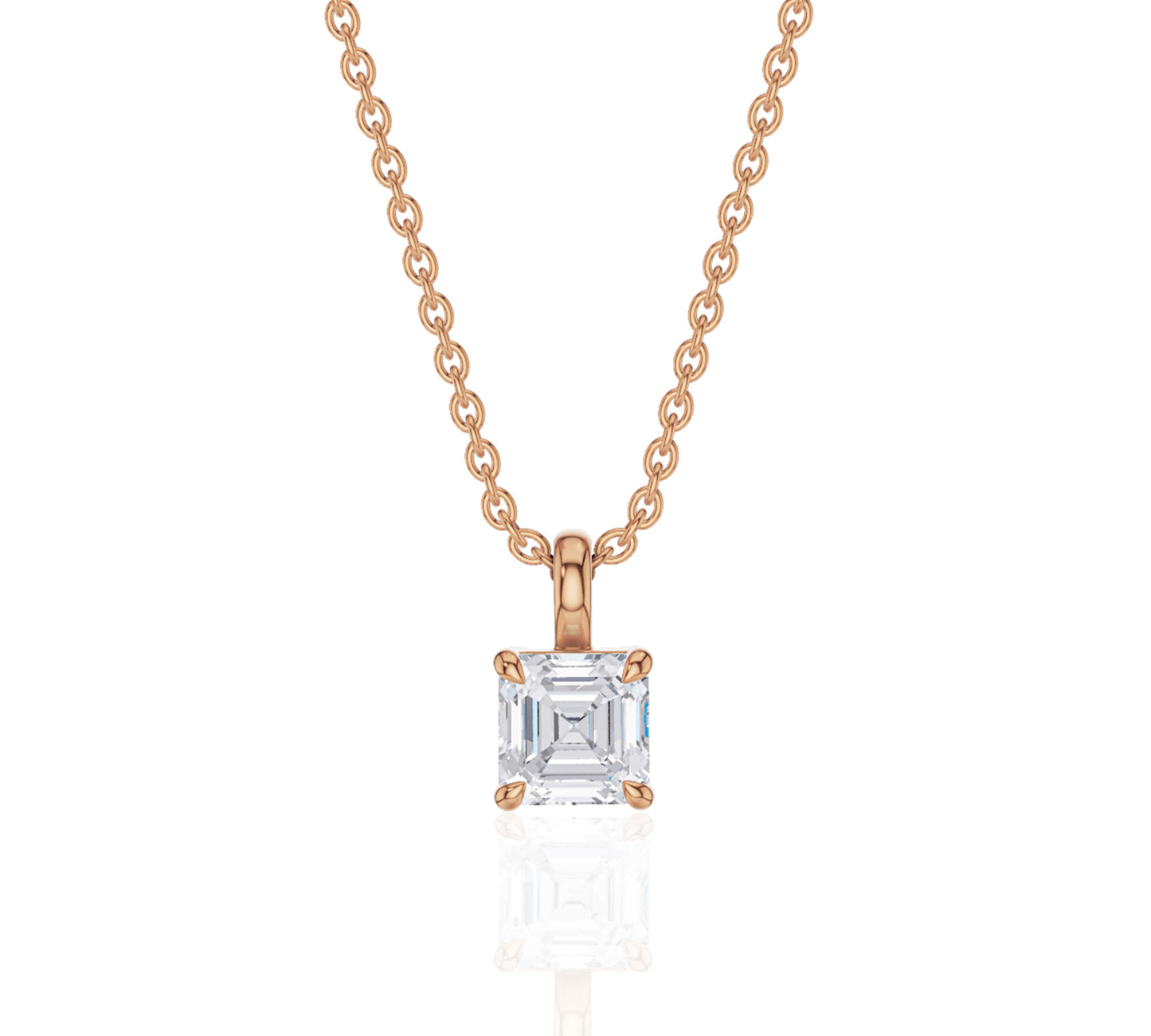 single diamond necklace