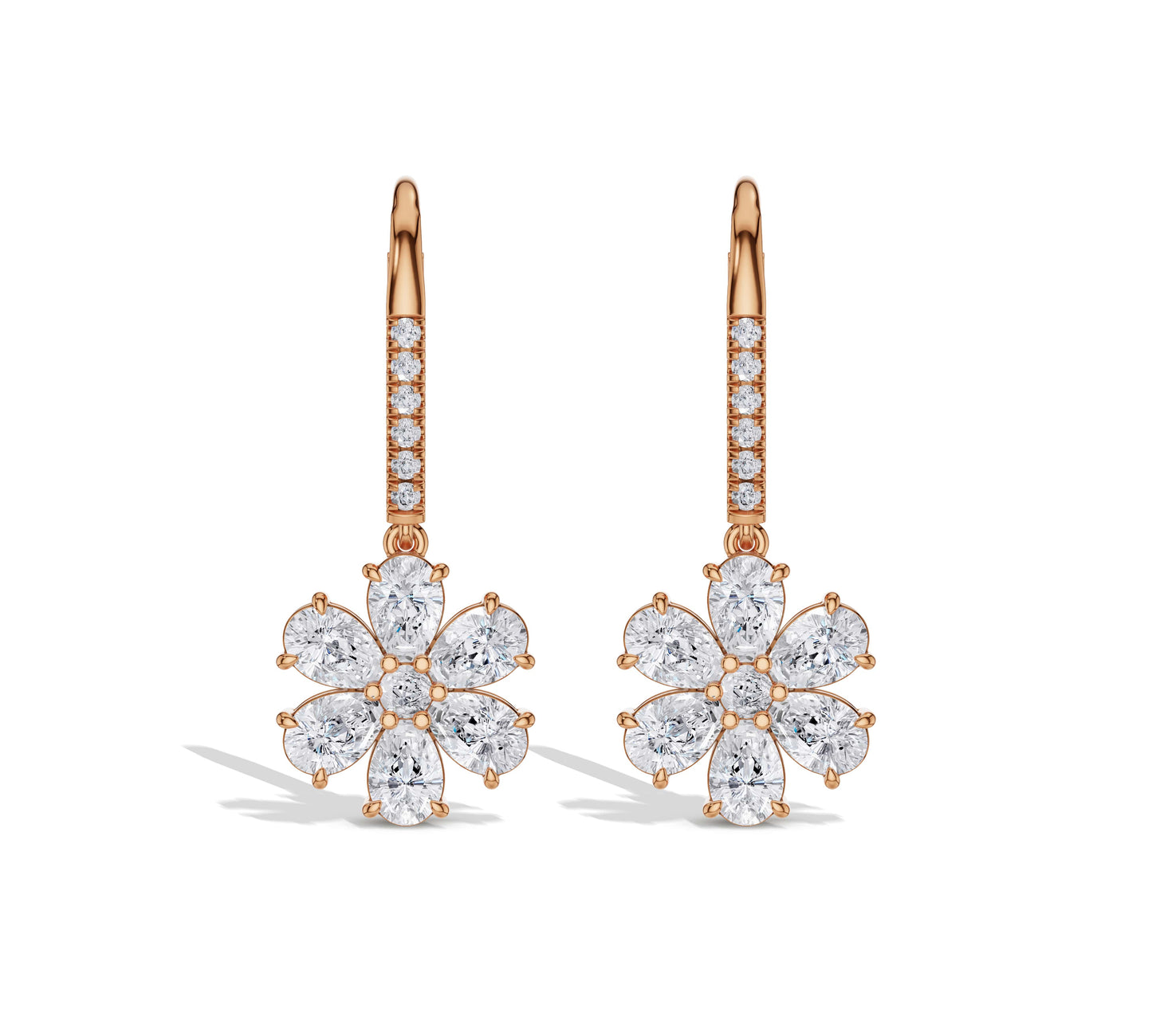 flowers earrings