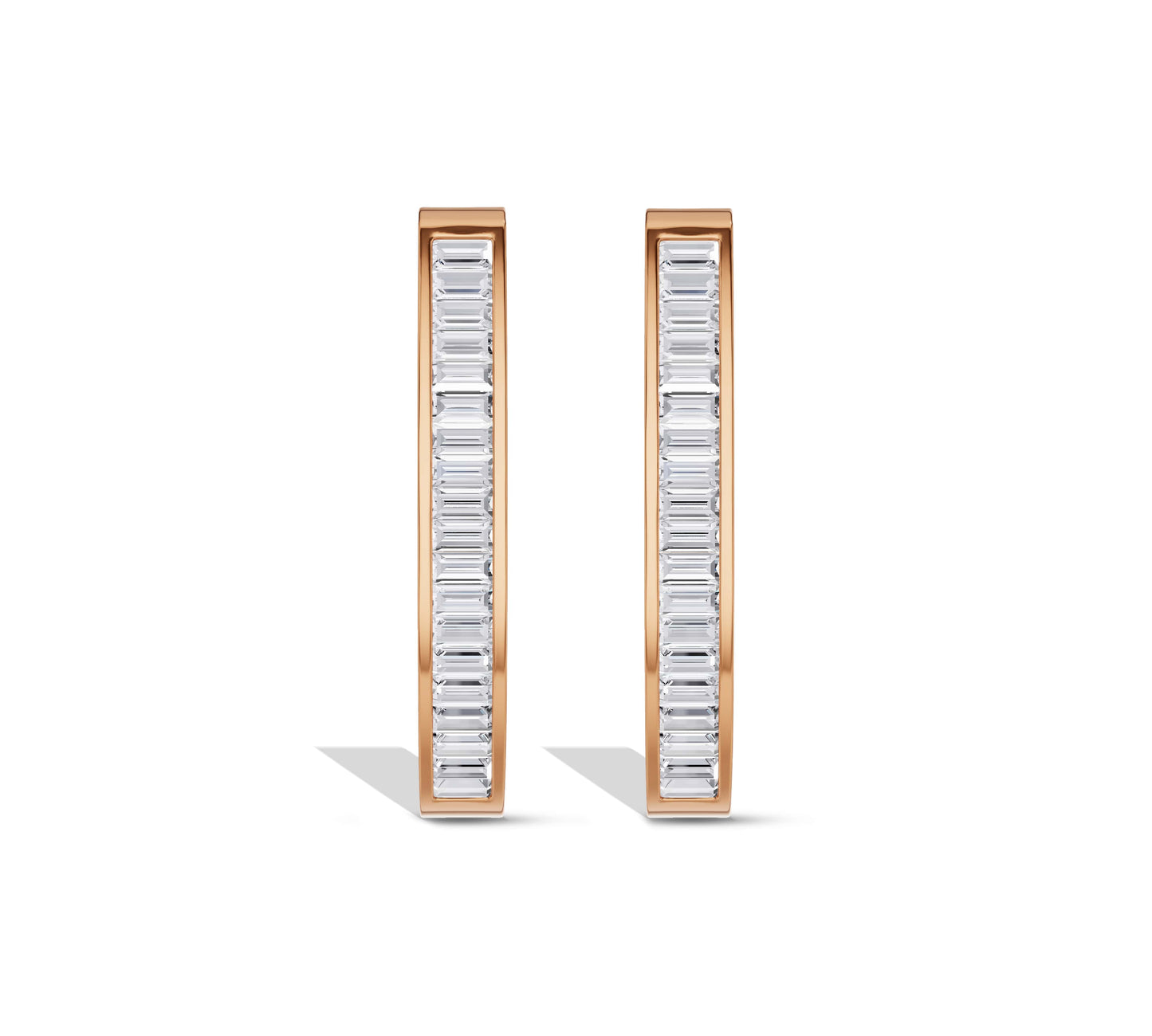 baguette earrings
