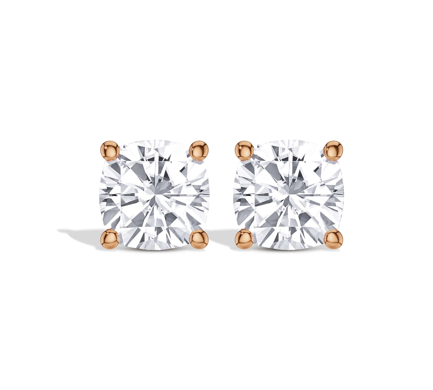1 carat diamond stud earrings