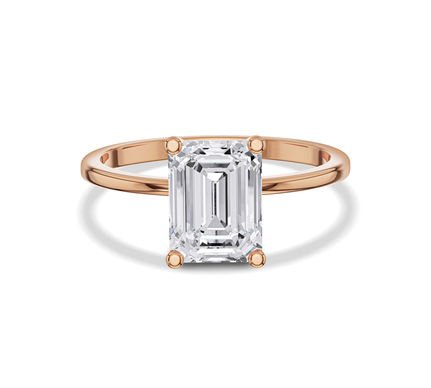 emerald cut engagement rings