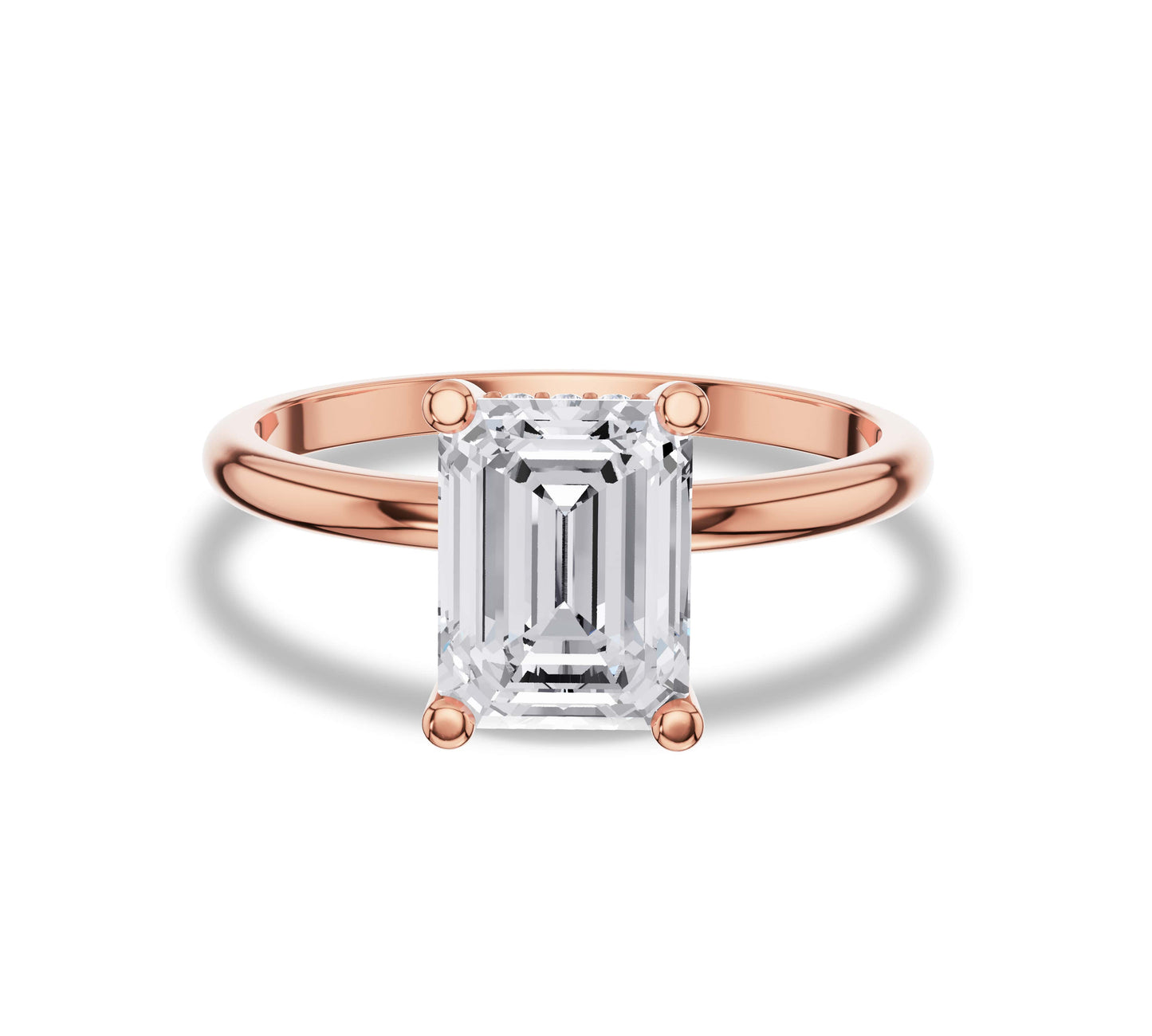 emerald cut engagement ring