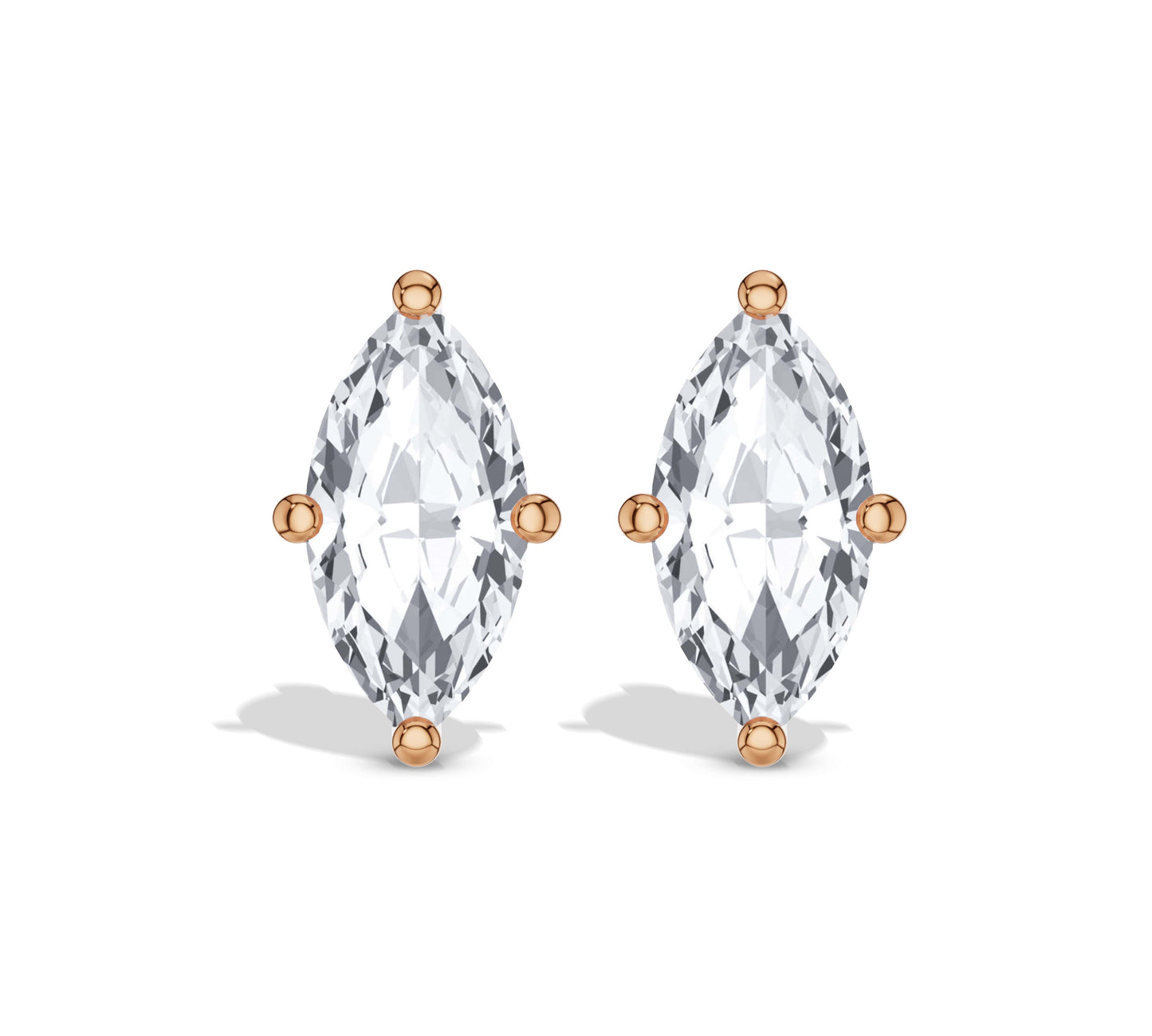 marquise diamond earrings
