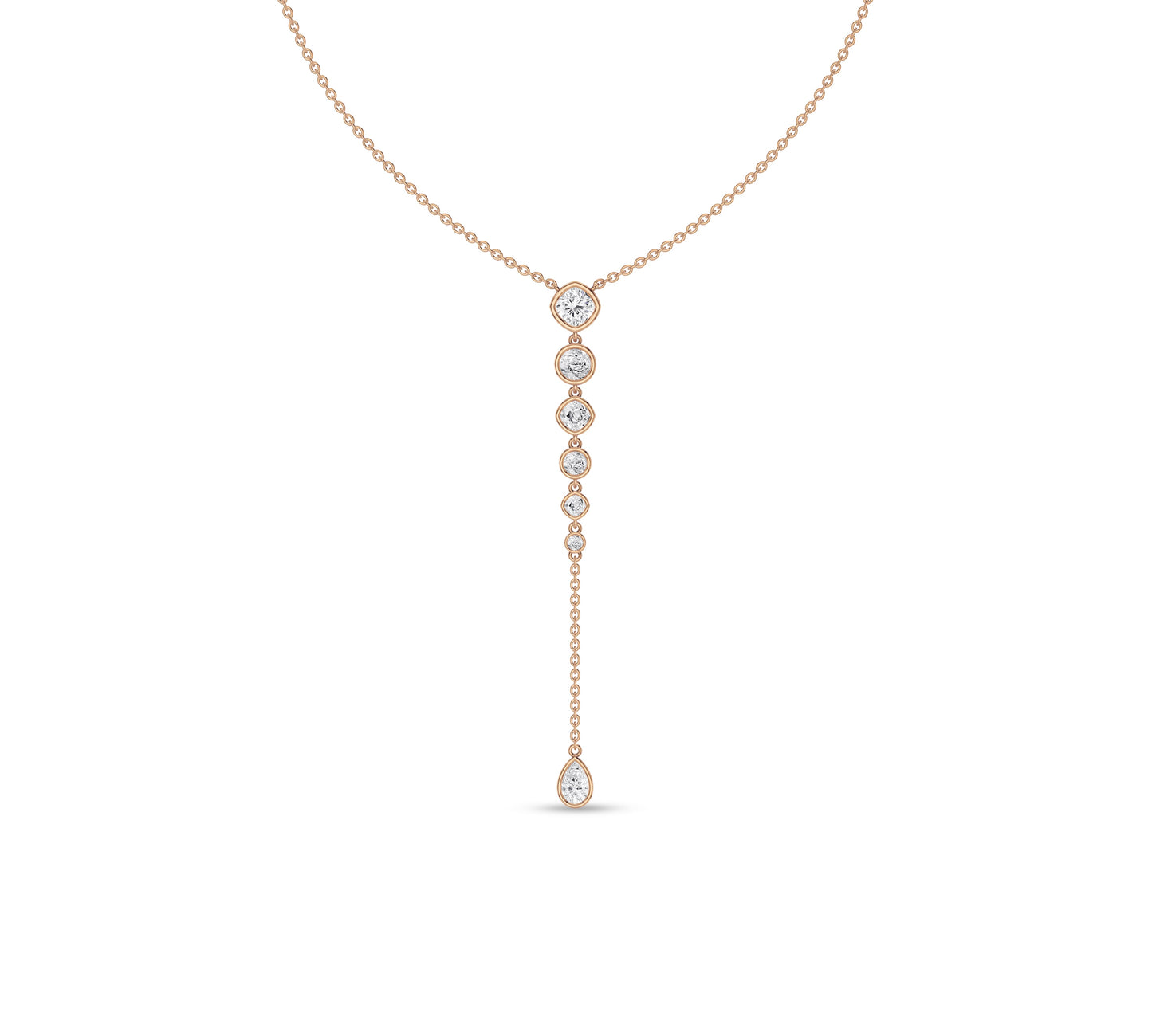 lariat necklace gold