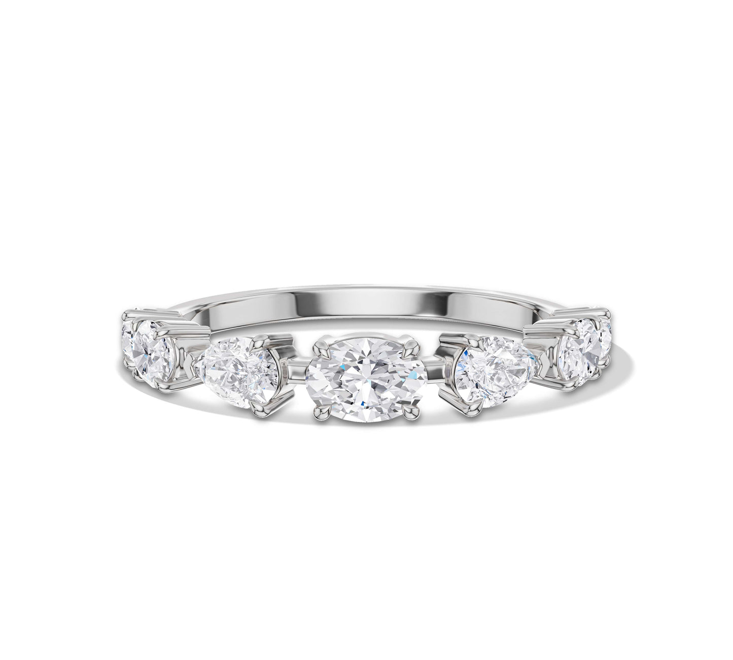 large diamond cluster ring