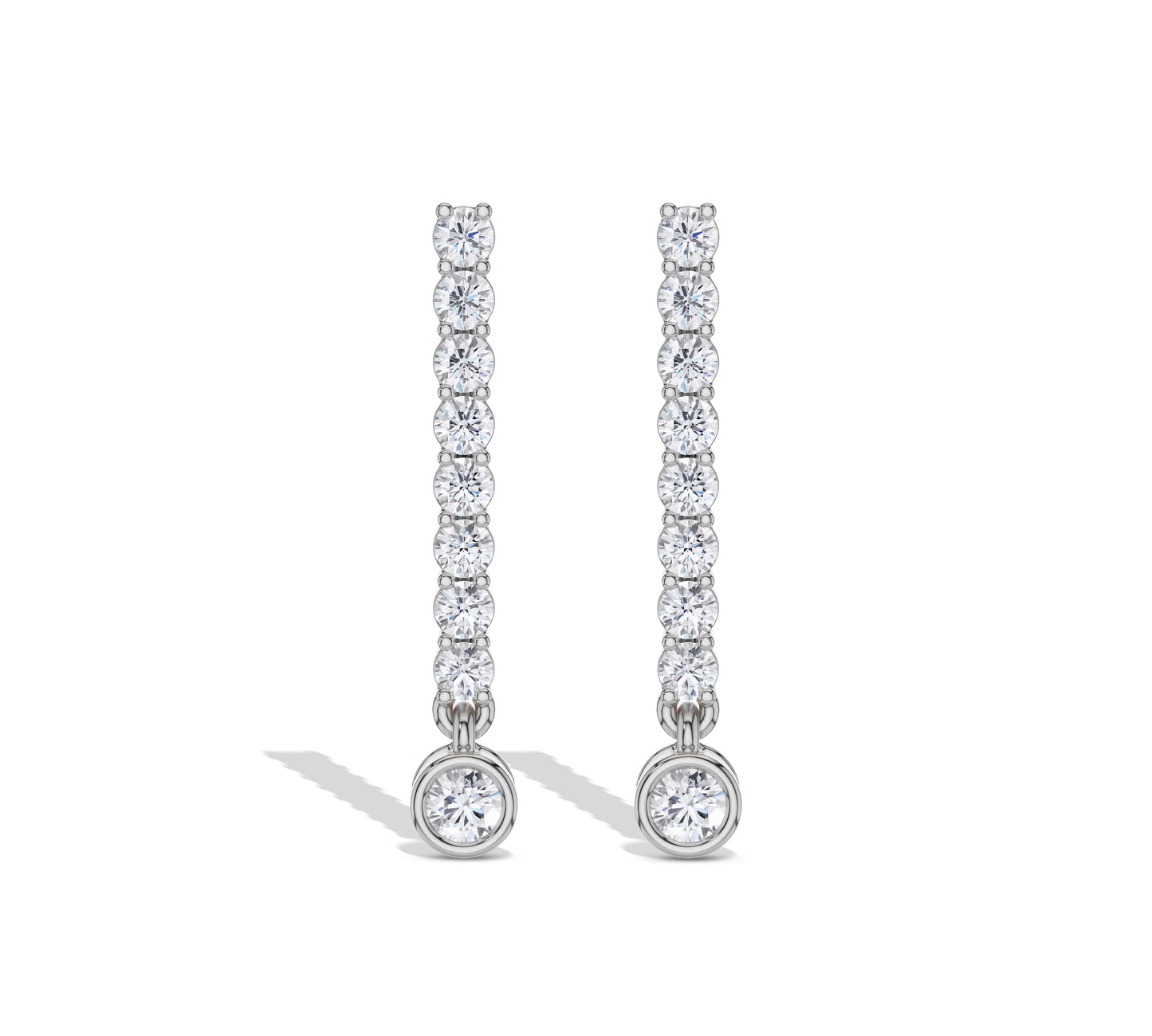 tennis racquet earrings