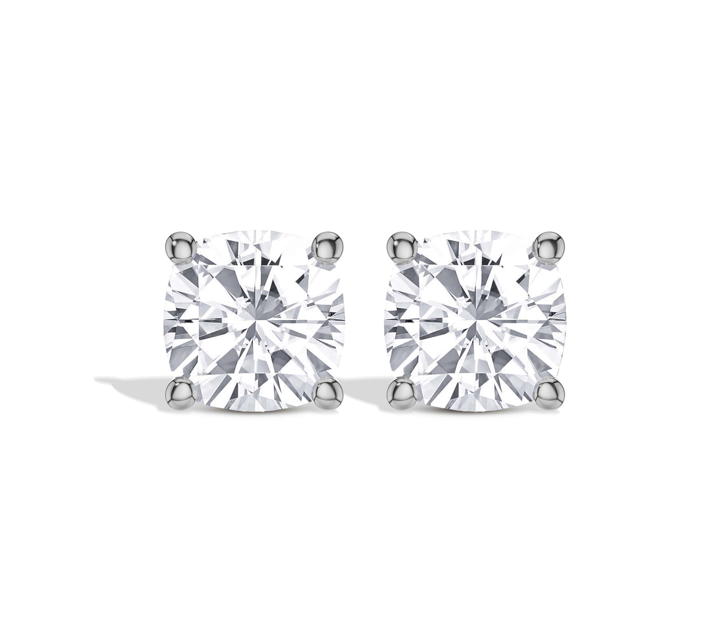 2 carat diamond earrings