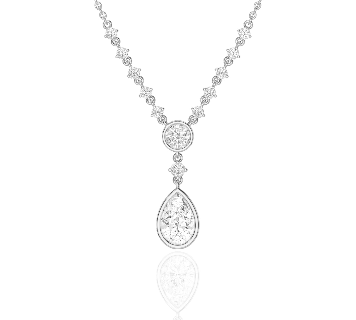 gold diamond necklace for women