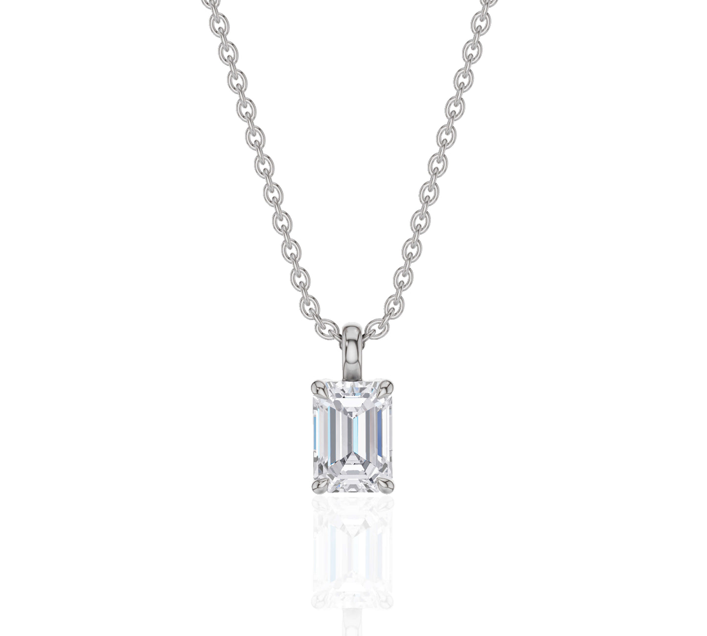 emerald diamond gold necklace