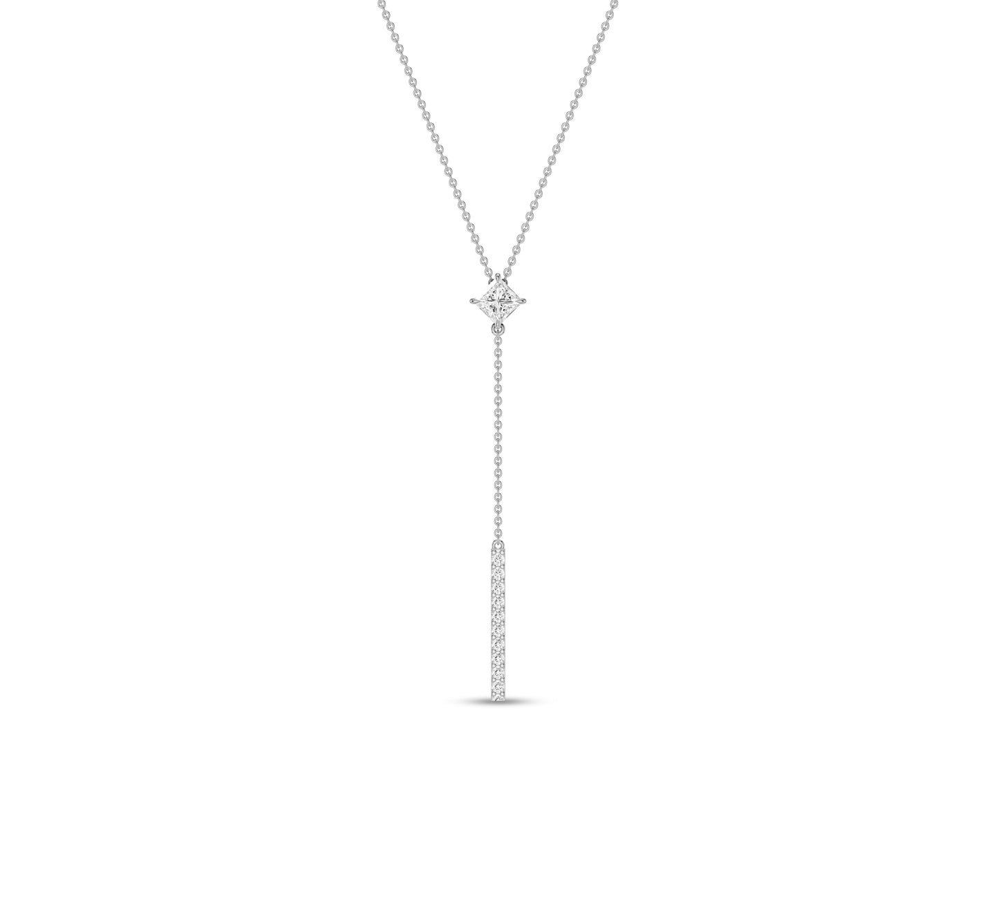 lariat chain necklace