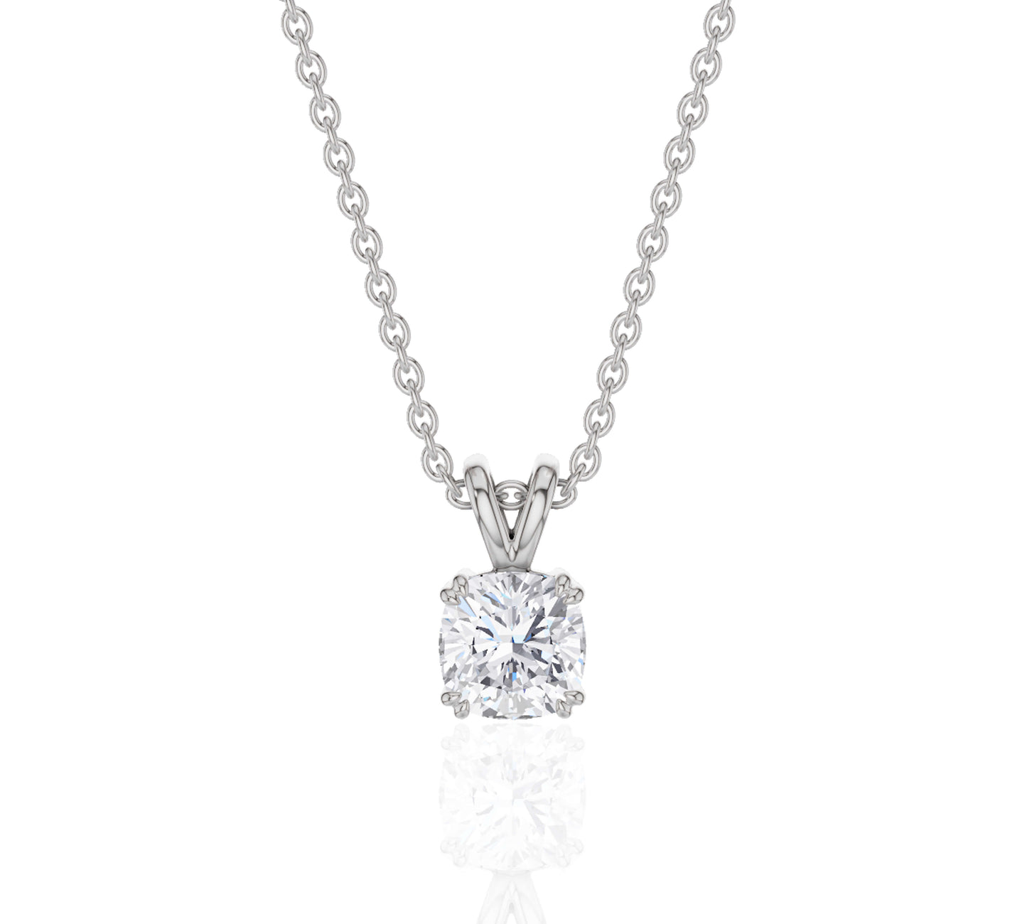 white gold diamond necklace for women