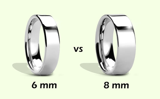 6MM VS 8MM Ring