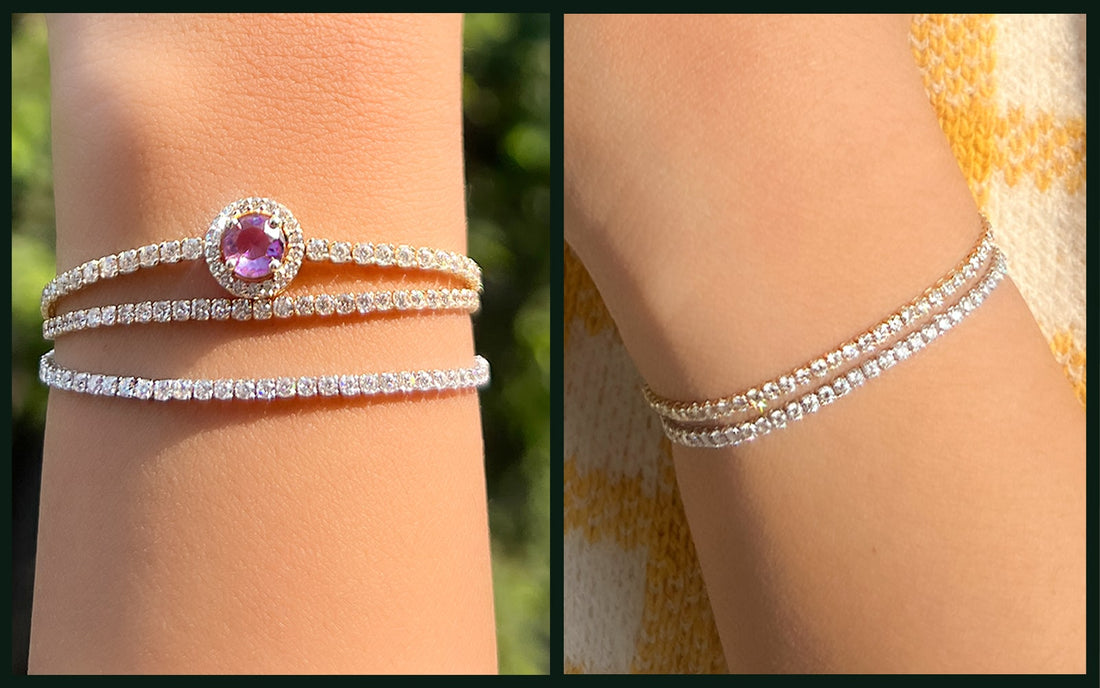 Do Tennis Bracelets Look Better Alone Or Stacked