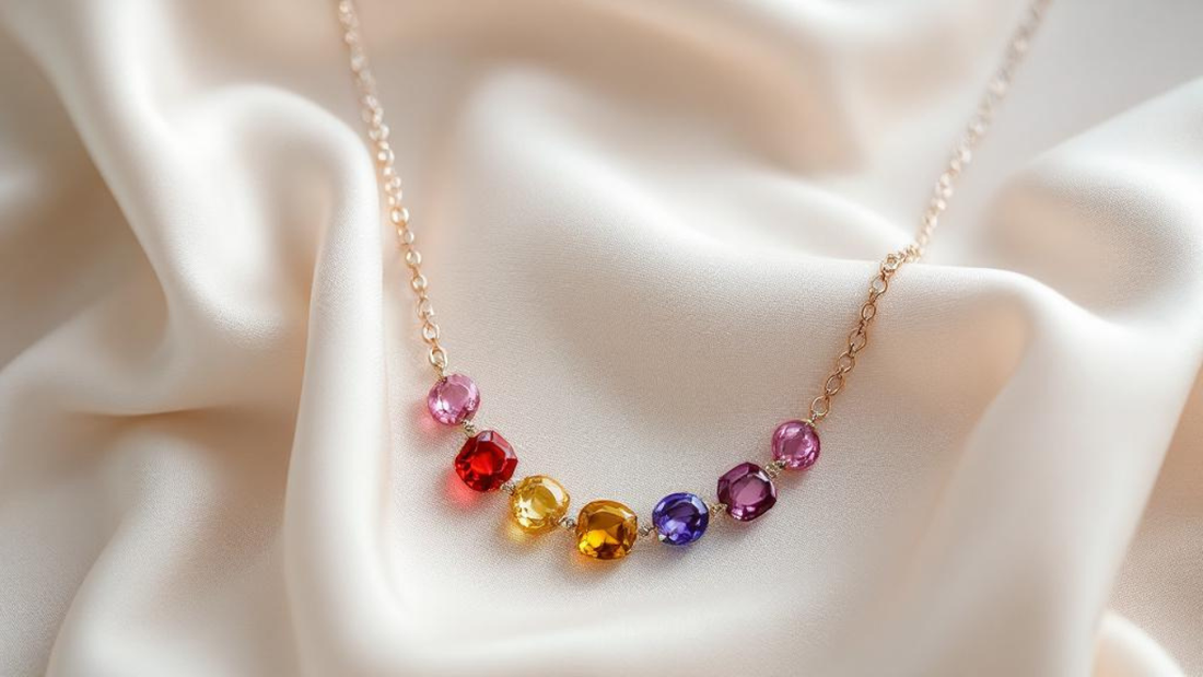 How To Style A Rainbow Gemstone Necklace? A Detailed Guide [2025]