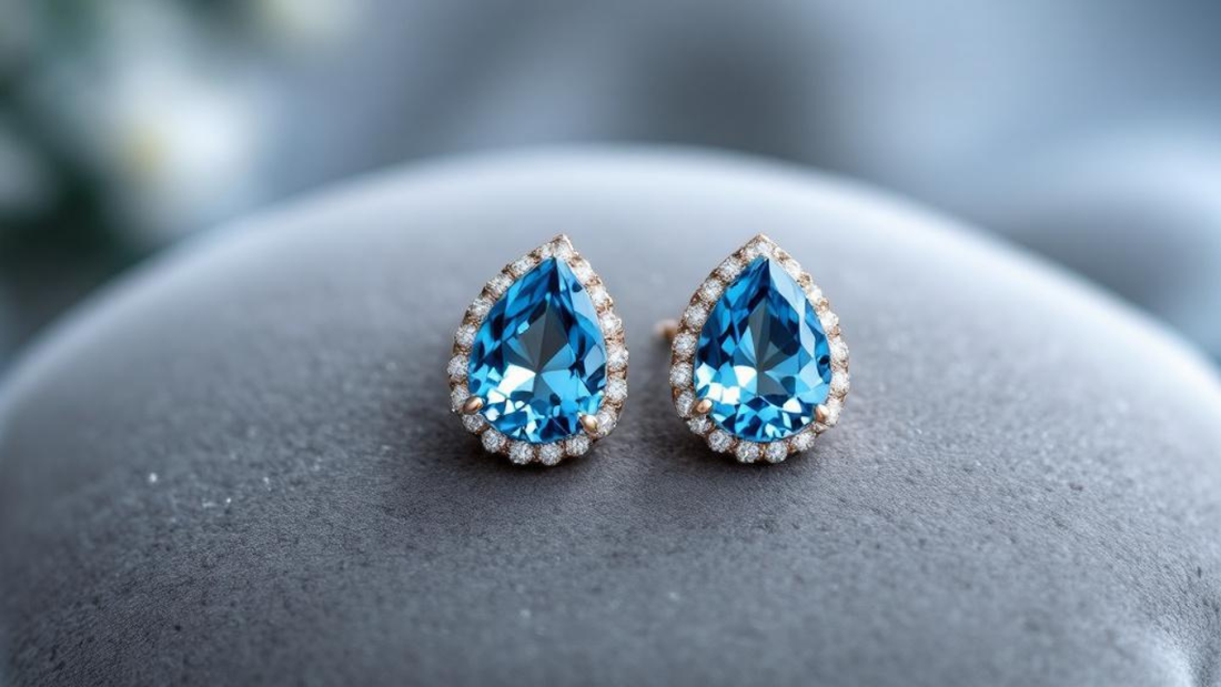 What Does Wearing Blue Topaz Earrings Symbolize?