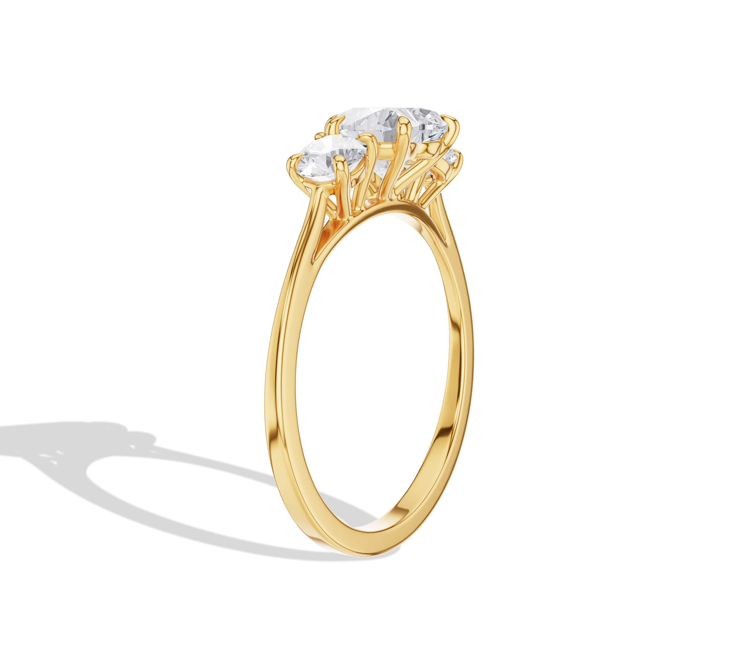 heart shaped diamond ring