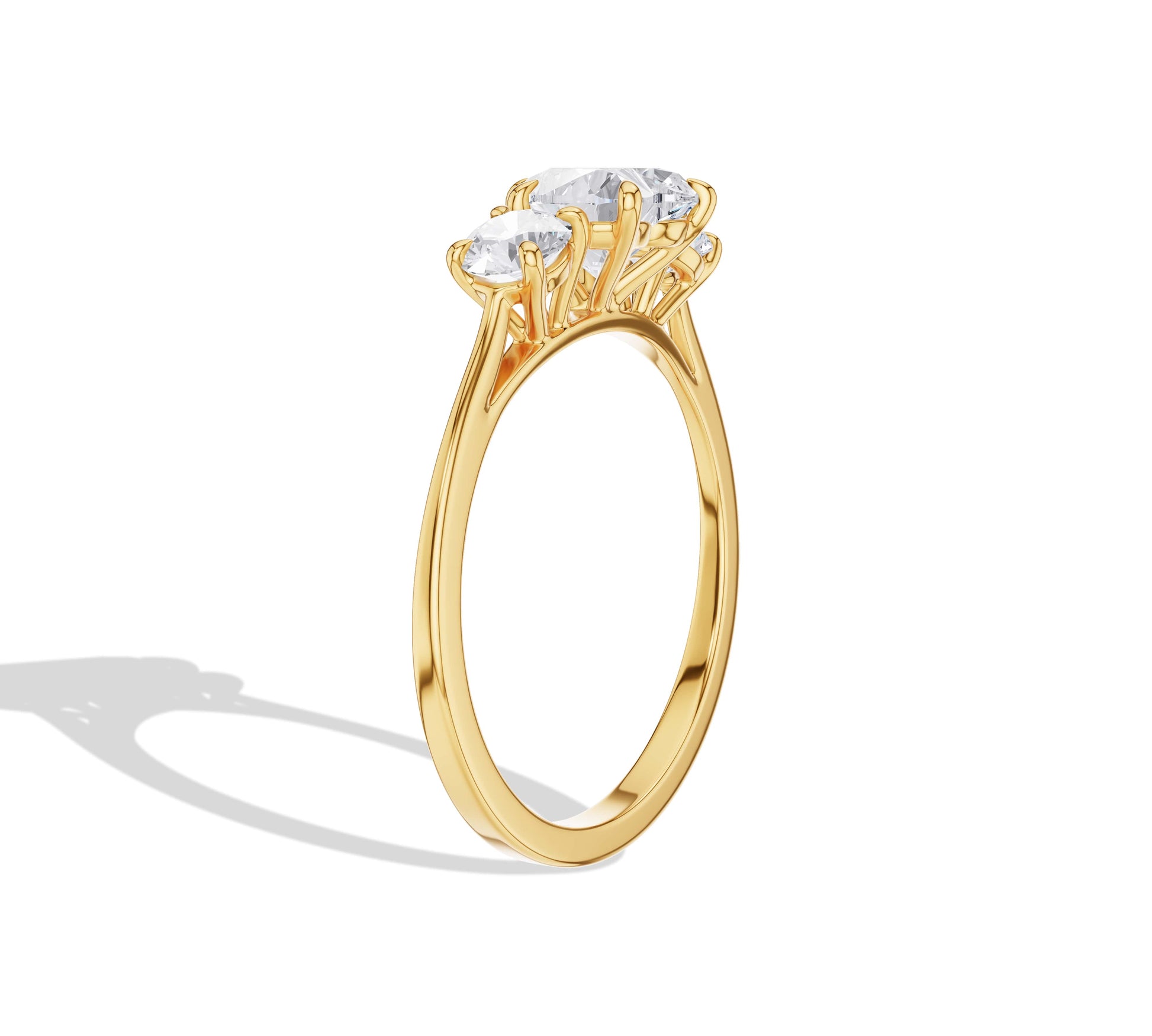 heart shaped diamond ring
