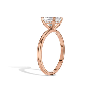 hidden halo ring setting​