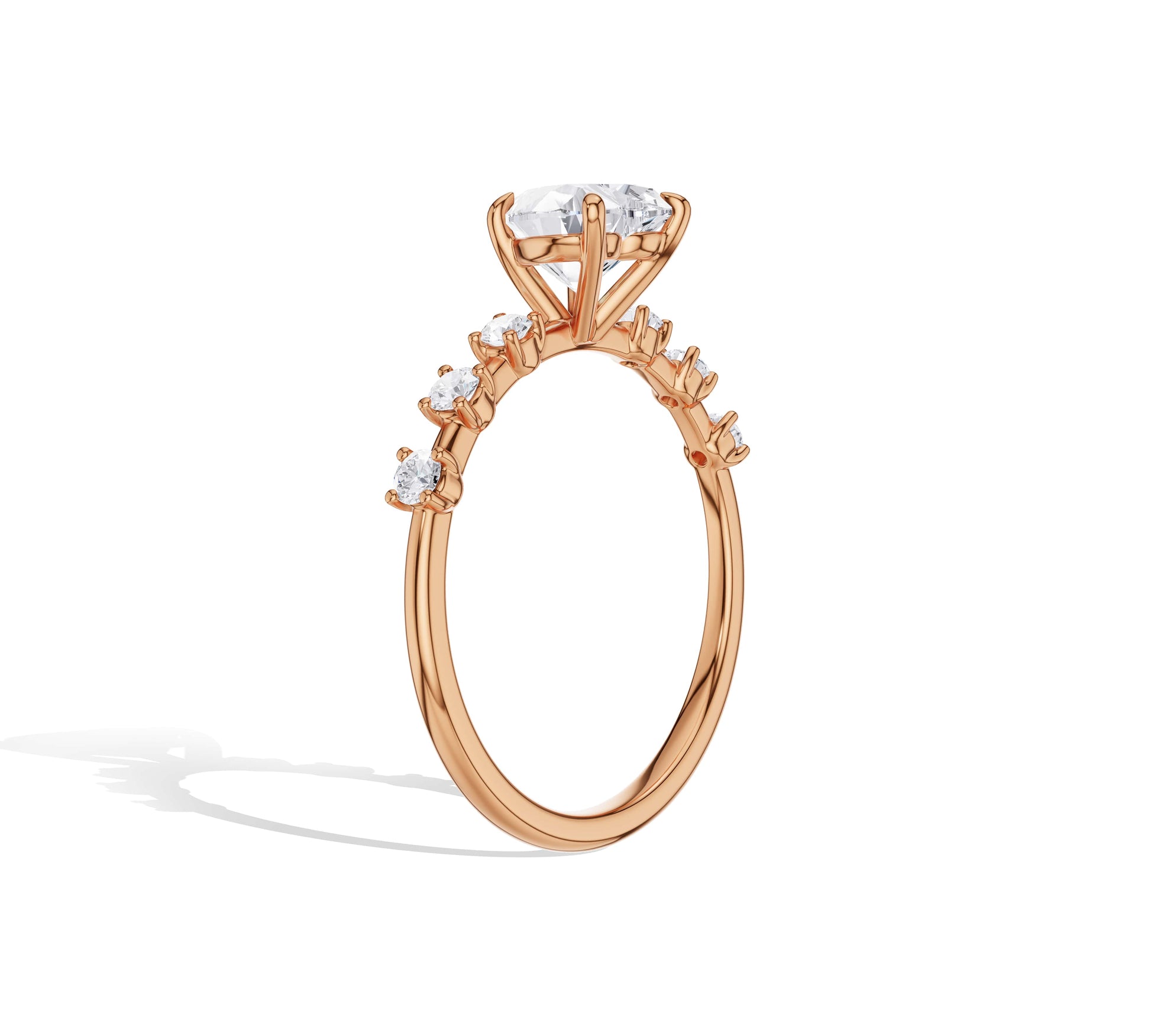 heart wedding rings​