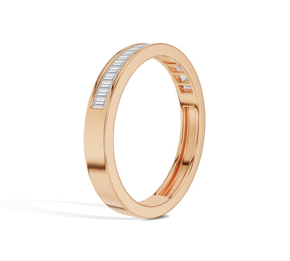 Channel set Baguette Band