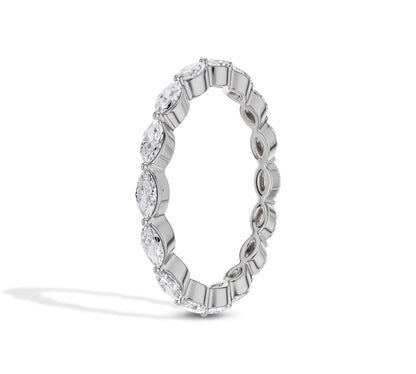 gold stacking band with diamonds