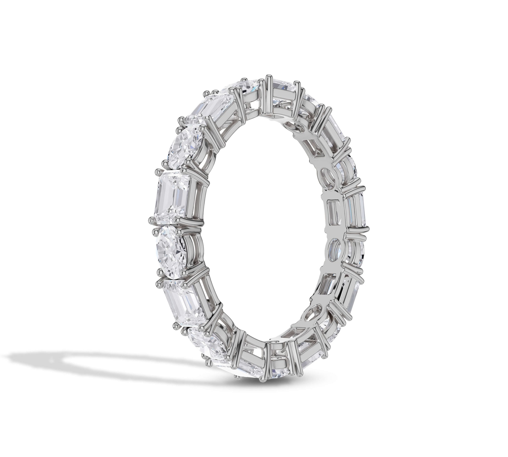 Stylish and modern eternity band