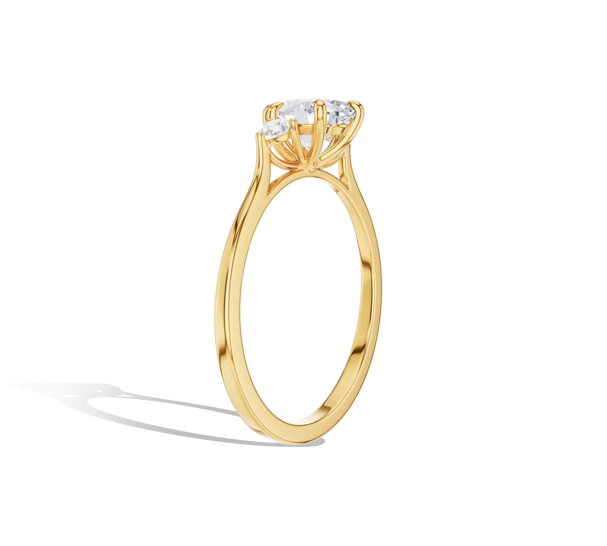3 stone engagement ring