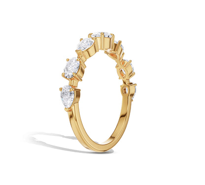 cluster diamond rings