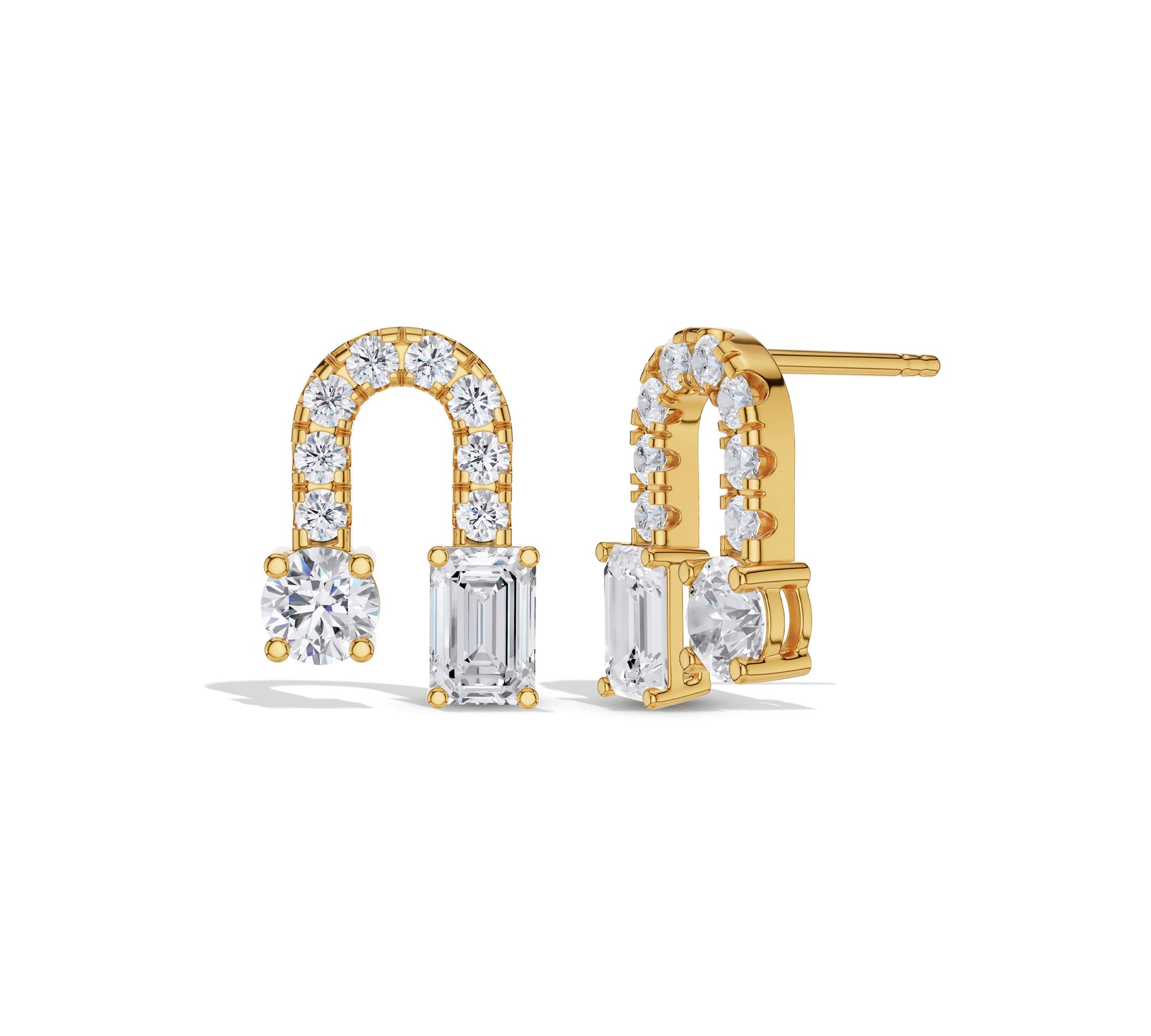 diamond stud earrings diamond