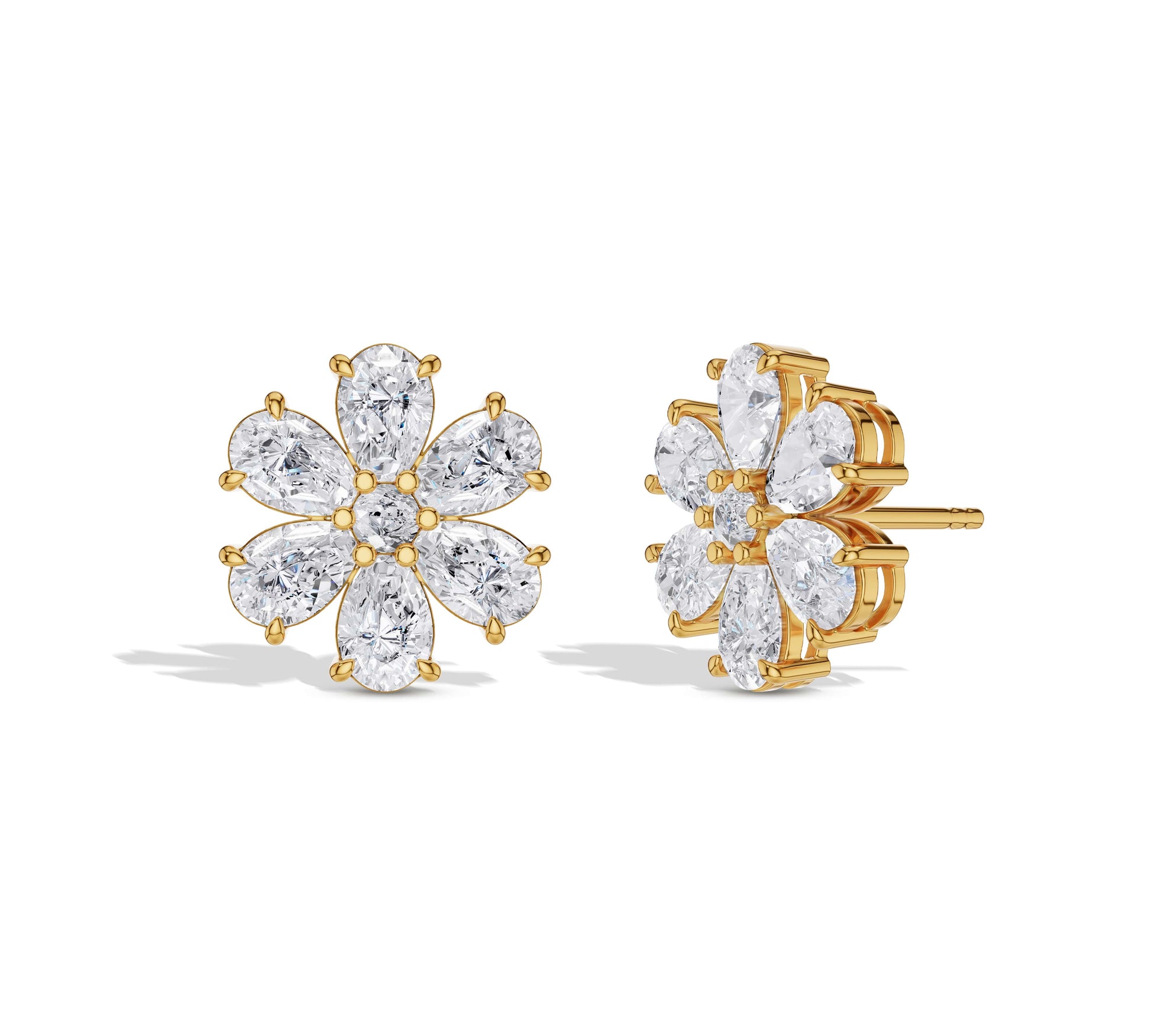 diamond stud earrings