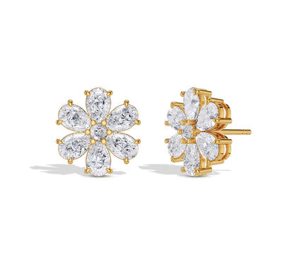 diamond stud earrings
