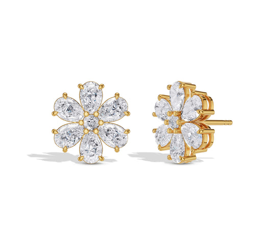 diamond stud earrings