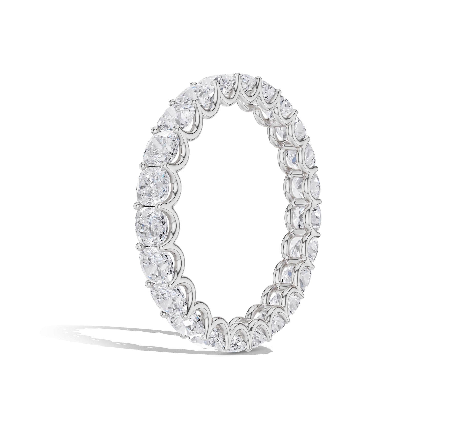 eternity diamond ring​ white gold