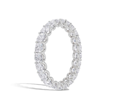 eternity diamond ring​ white gold