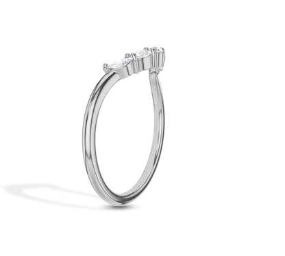 white gold wedding rings for women​