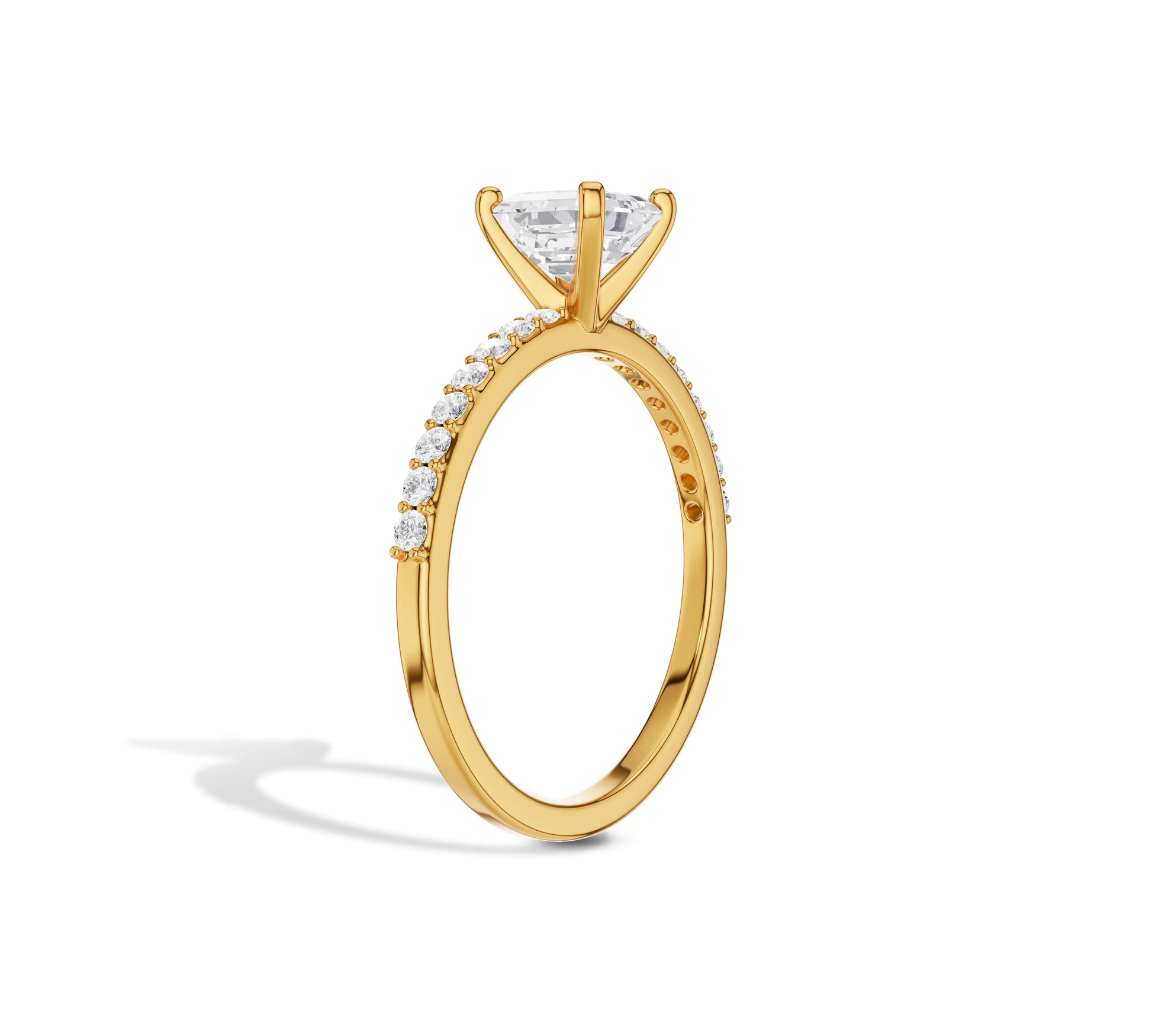 pave engagement rings