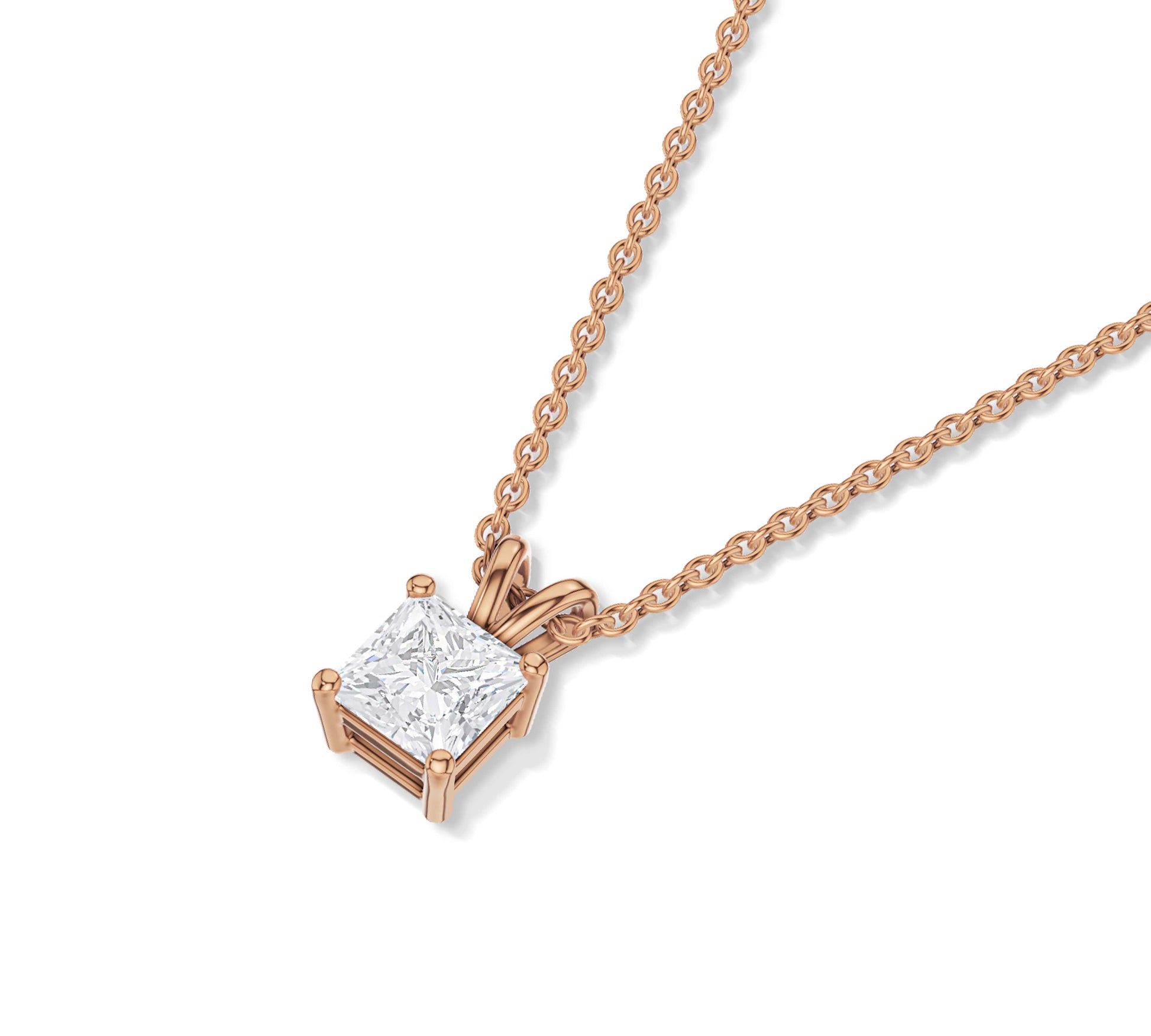 14k gold and diamond pendant