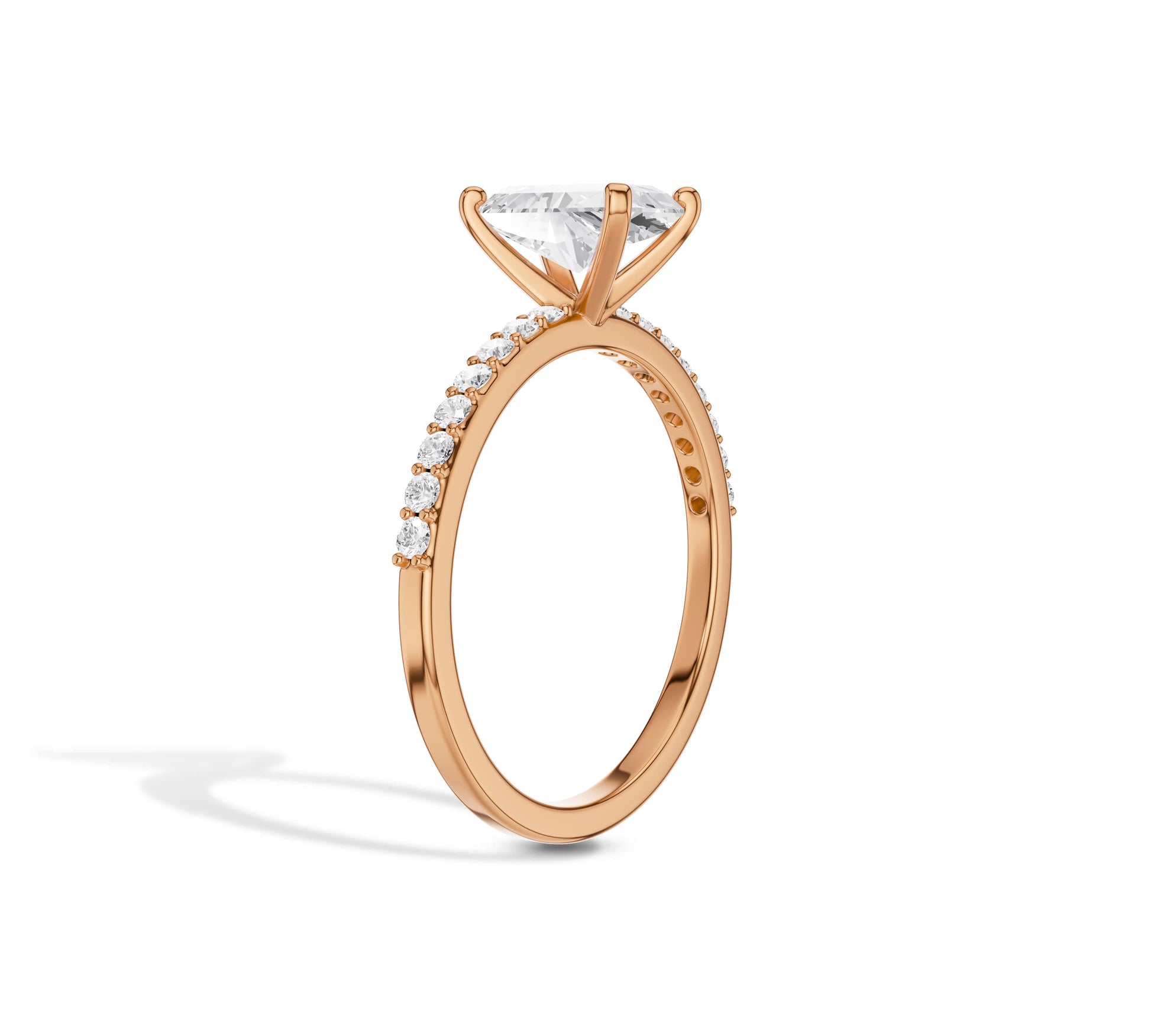 engagement ring radiant cut