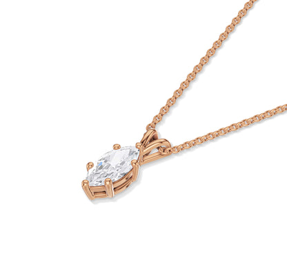 diamond pendant necklace gold