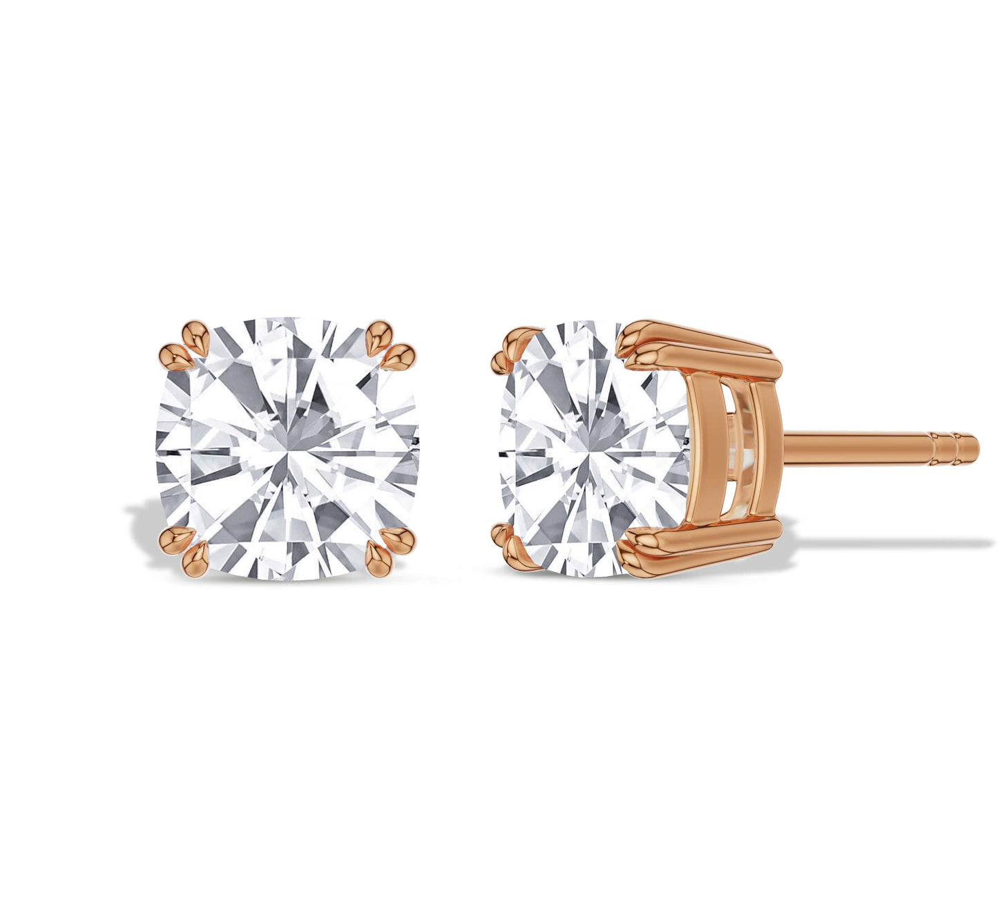 diamond ear studs​