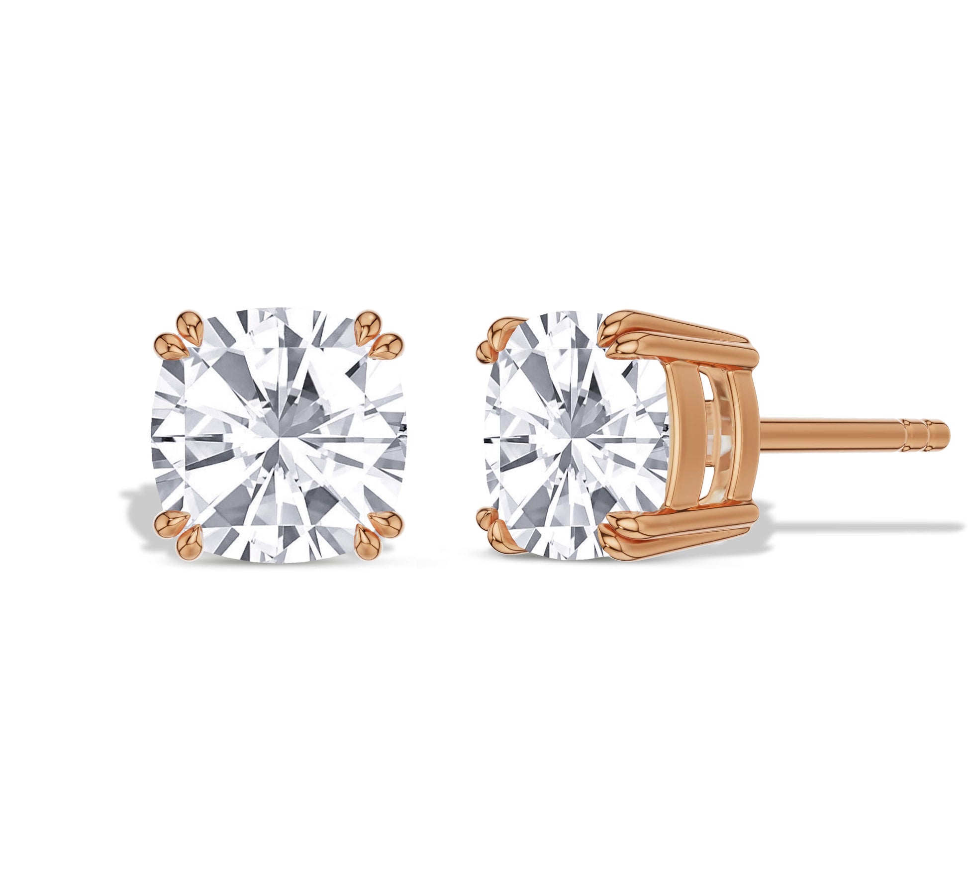 diamond ear studs​