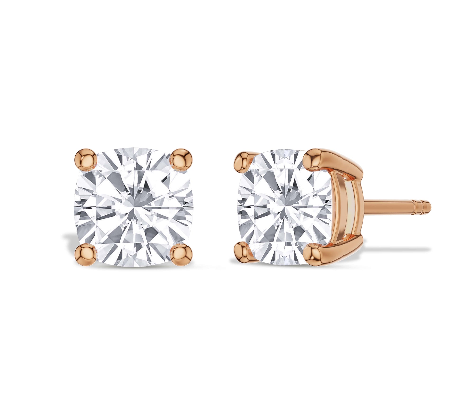 diamond ear studs